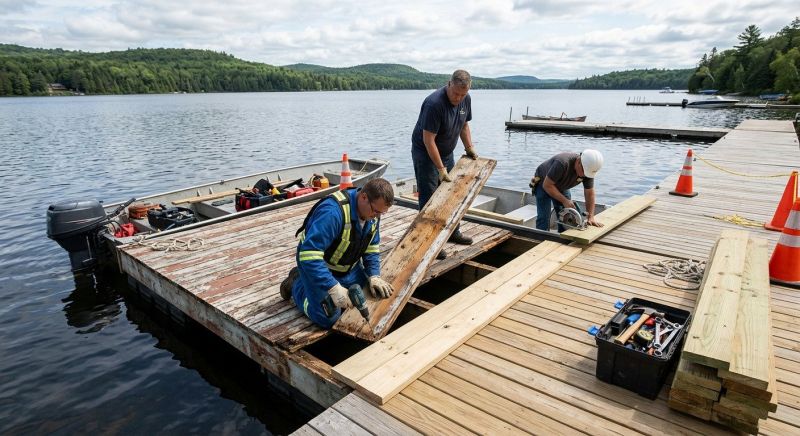 Dock Repair in Alpharetta, GA