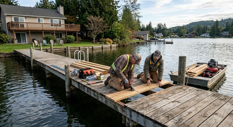 Dock Wood Replacement in Kansas City, MO