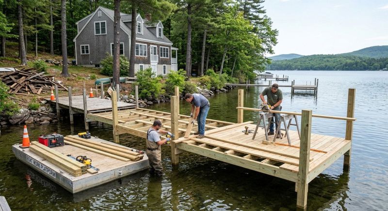 Pond Dock Construction in Denver, CO