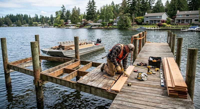 Boat Dock Repair in Overland Park, KS
