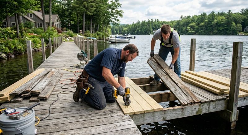 Dock Wood Replacement in Kansas City, KS