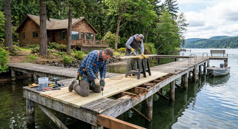 Dock Wood Replacement in Littleton, CO