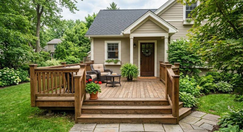 Front Deck Construction in Norwalk, CT