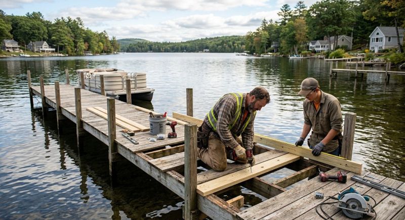 Water Dock Repair in Roswell, GA