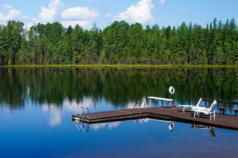 Wood Dock Installation
